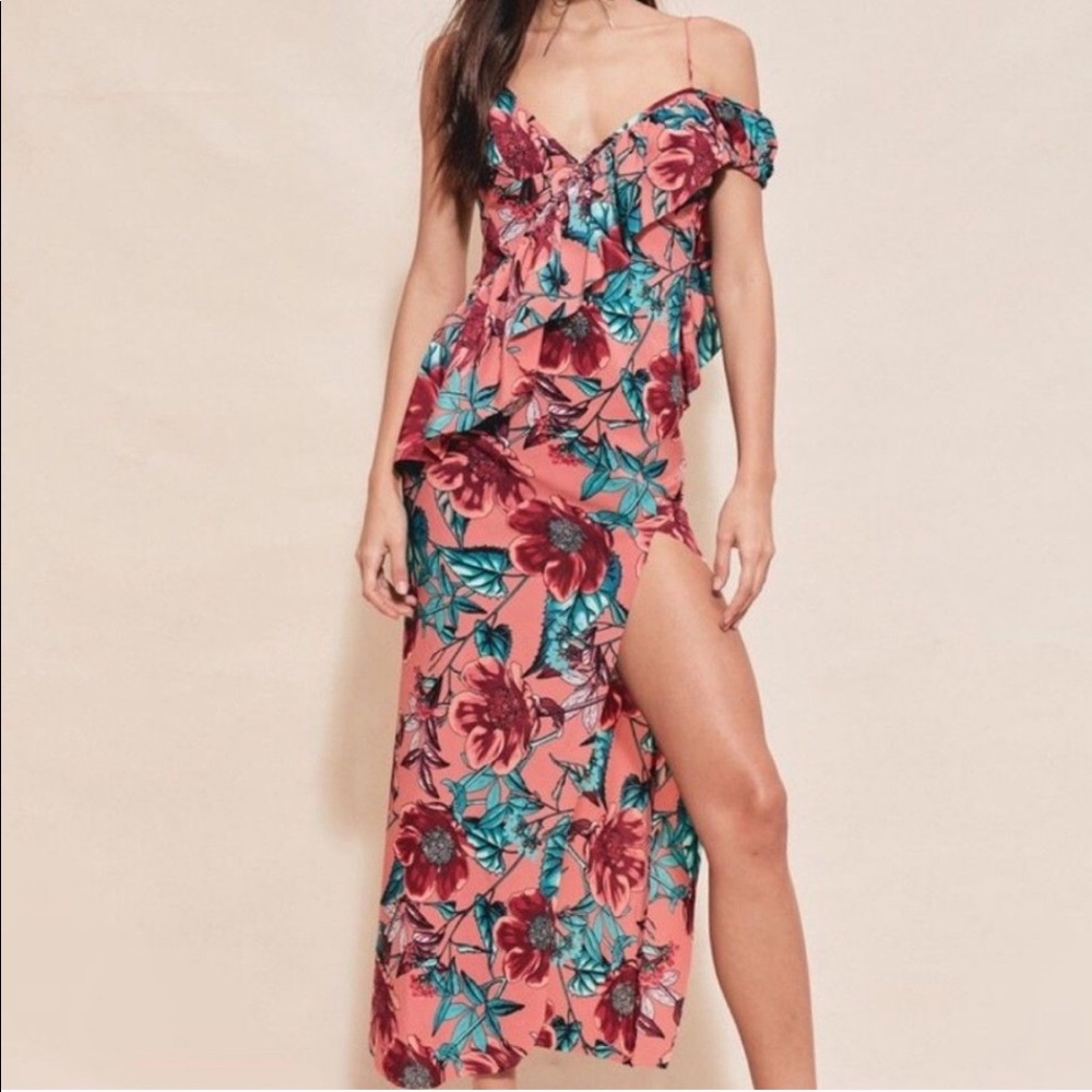 For Love & Lemons - Flamenco midi dress